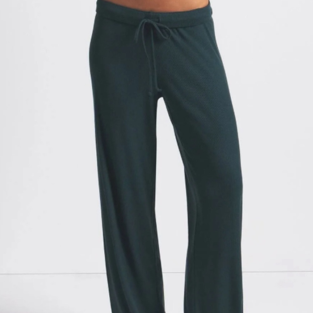 Skims ribbed Dark Green Lounge Pants